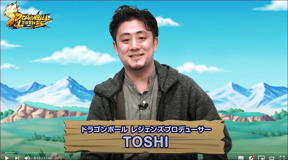 【드래곤 볼 레전즈 DRAGON BALL LEGENDS】reddit 프로듀서 Toshi의 캐릭터 이미지가 만들어 버리는